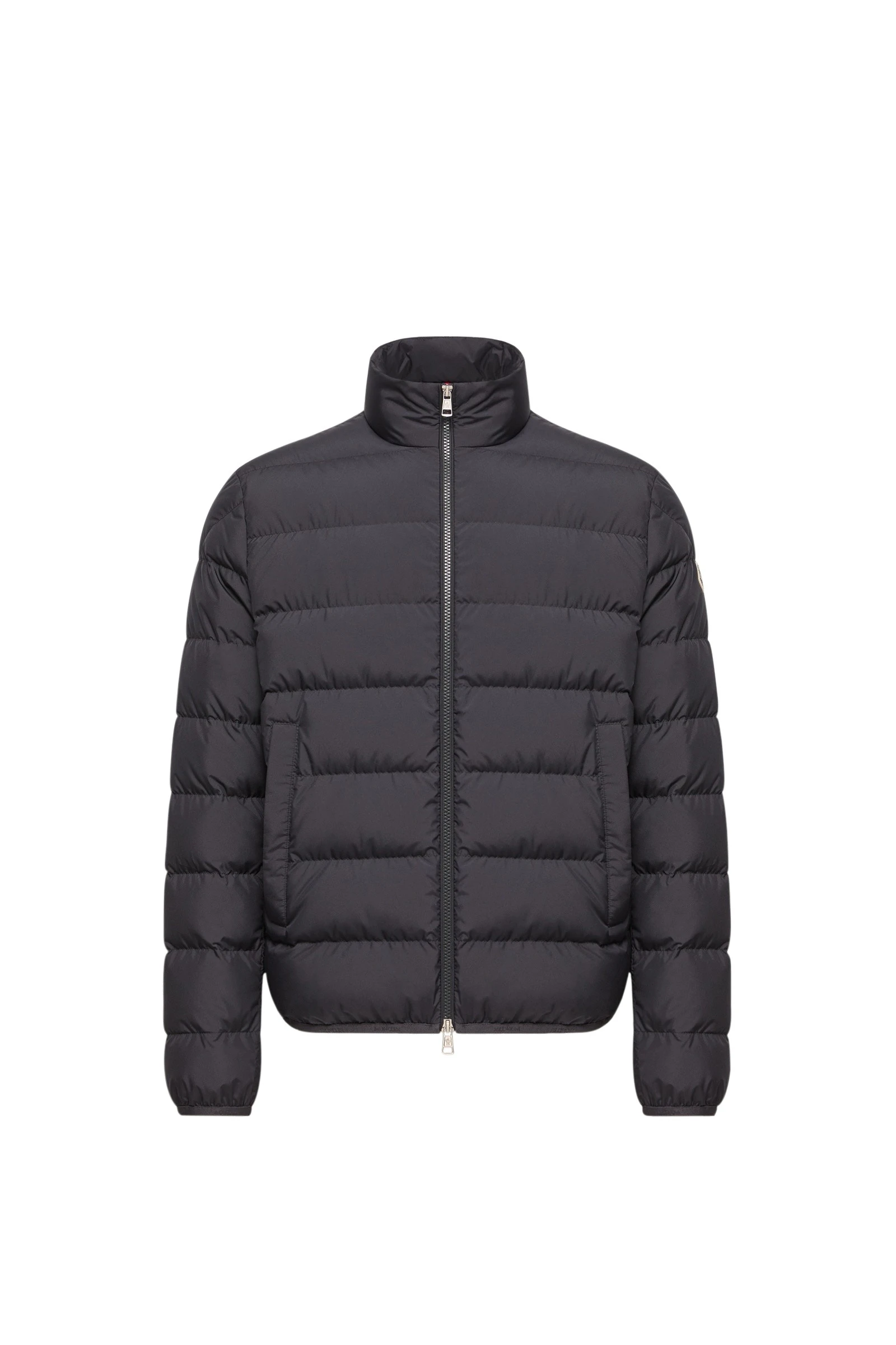 Moncler Baudinet Short Down Jacket in Navy Blue Moncler Baudinet Short Down Jacket in Navy Blue | Men's Jackets | Coveti