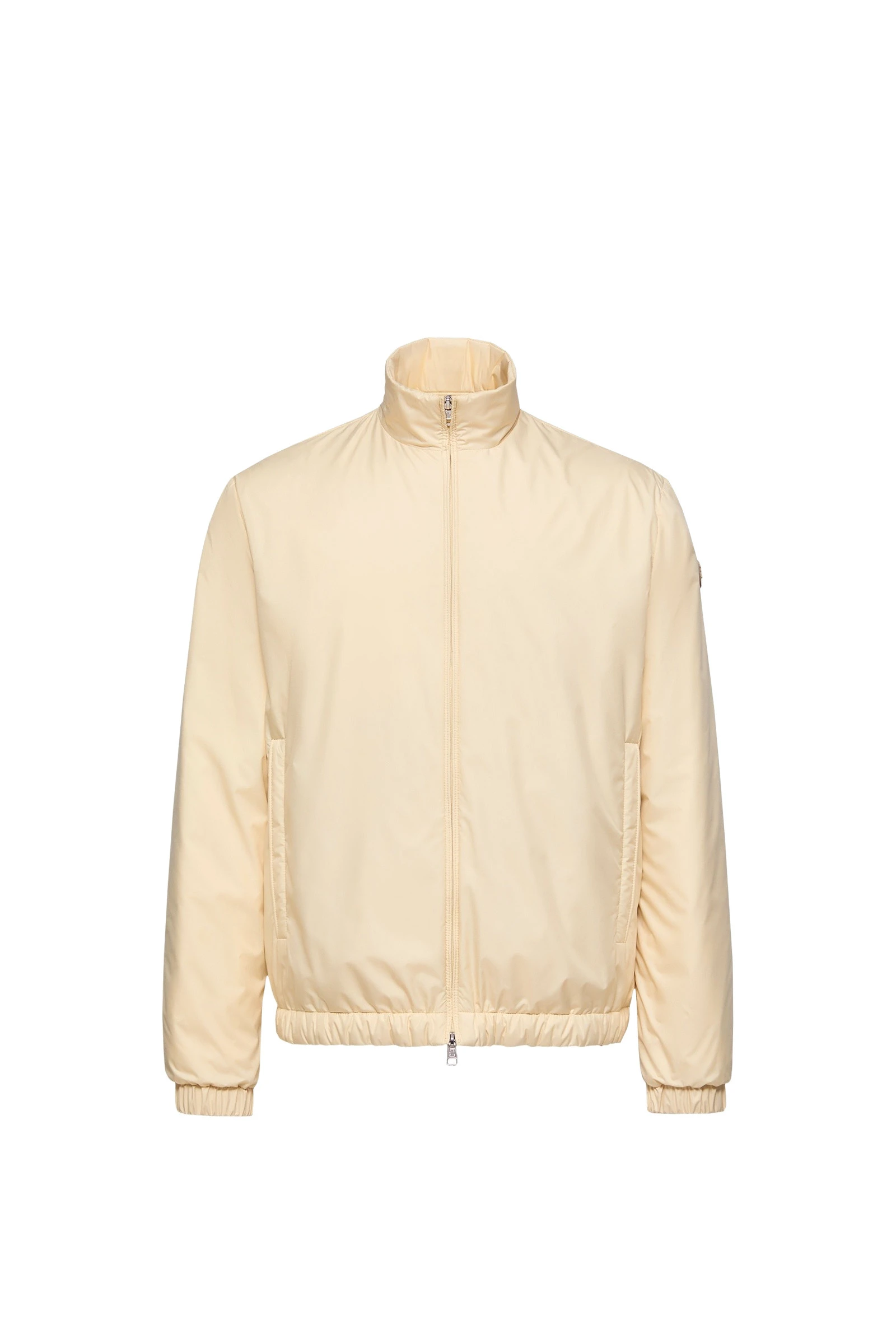 Moncler Berre Short Down Jacket in Ochre Yellow Moncler Berre Short Down Jacket in Ochre Yellow | Men's Jackets | Coveti