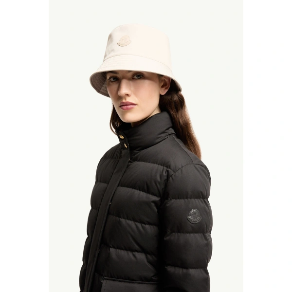 Moncler Bessettes Short Down Jacket in Black, view 3 | Women's Puffer Jackets | Coveti