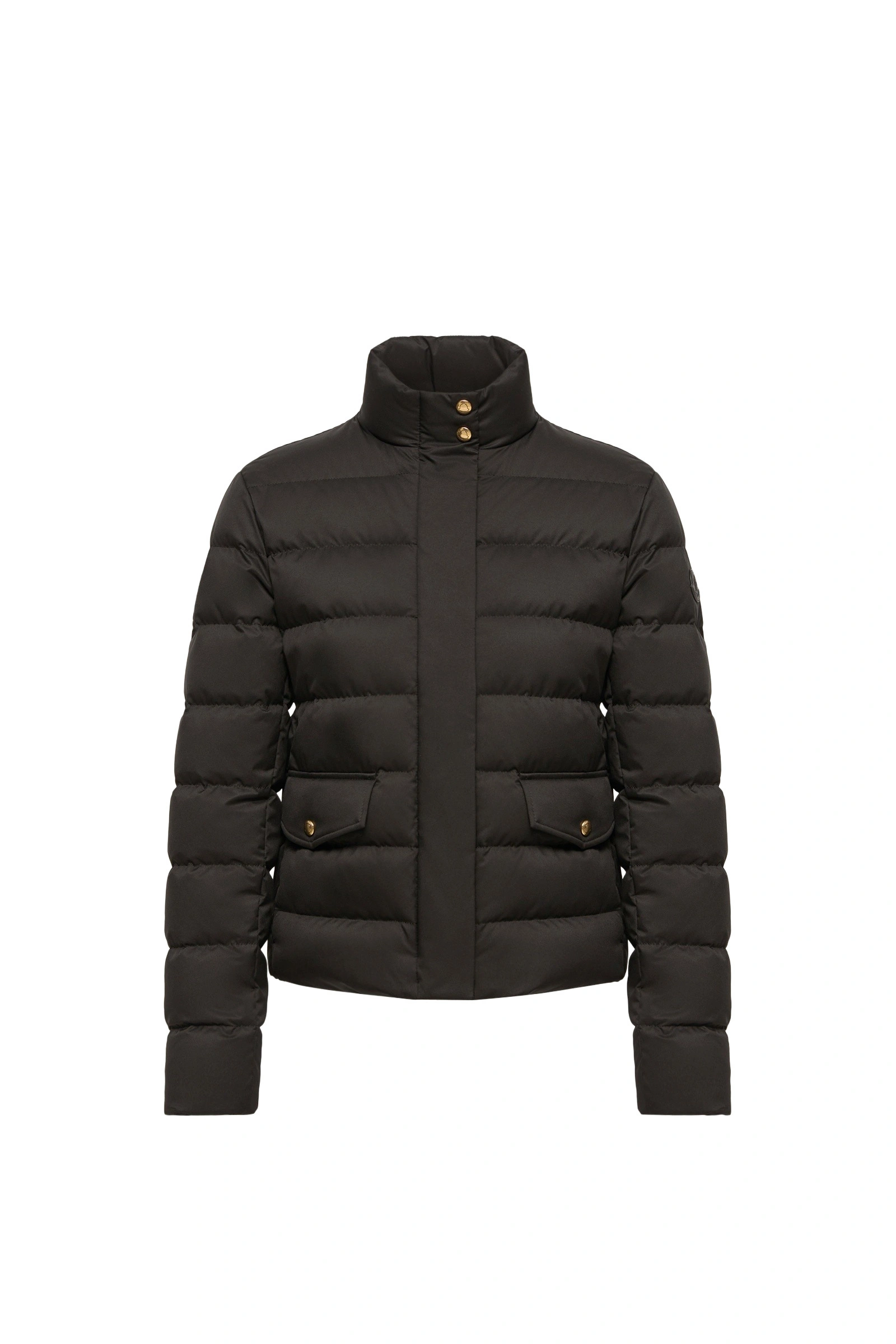 Moncler Bessettes Short Down Jacket in Black Moncler Bessettes Short Down Jacket in Black | Women's Puffer Jackets | Coveti