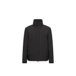 Moncler Caelros Hooded Short Down Jacket in Black | Men's Jackets | Coveti