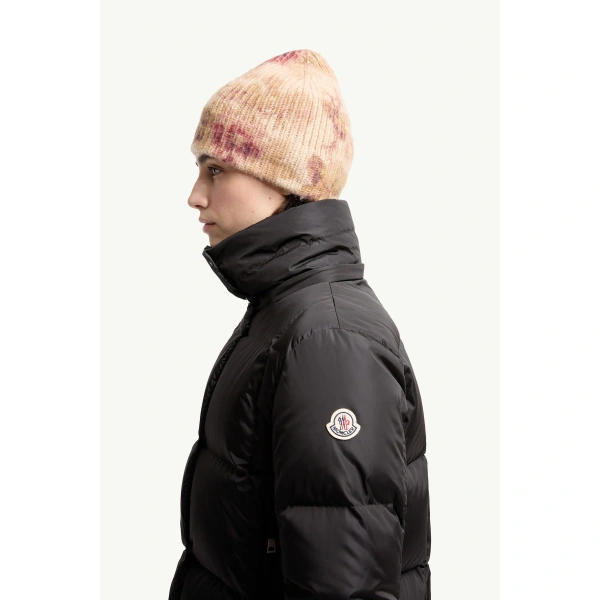 Moncler Castelnew Hooded Short Down Jacket in Black, view 3 | Women's Puffer Jackets | Coveti