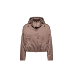 Moncler Chevreuil Duchesse Short Down Jacket in Brown | Women's Puffer Jackets | Coveti