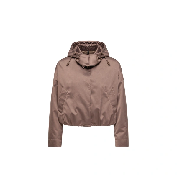 Chevreuil Duchesse Short Down Jacket in Brown