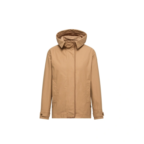 Moncler Chocard 3-in-1 Short Down Jacket in Beige | Women's Puffer Jackets | Coveti