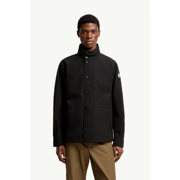 Moncler Chuqui Reversible Field Jacket in Black, view 4 | Men's Jackets | Coveti