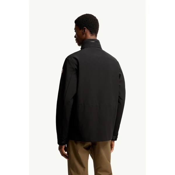 Moncler Chuqui Reversible Field Jacket in Black, view 5 | Men's Jackets | Coveti