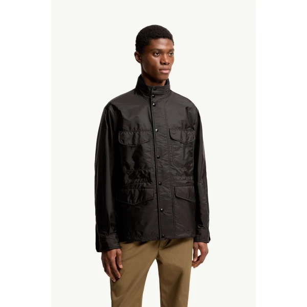 Moncler Chuqui Reversible Field Jacket in Black, view 6 | Men's Jackets | Coveti