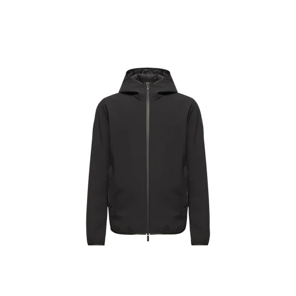 Moncler Ciampolin Hooded Down Jacket in Black | Men's Jackets | Coveti