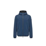 Moncler Ciampolin Hooded Down Jacket in Navy Blue | Men's Jackets | Coveti