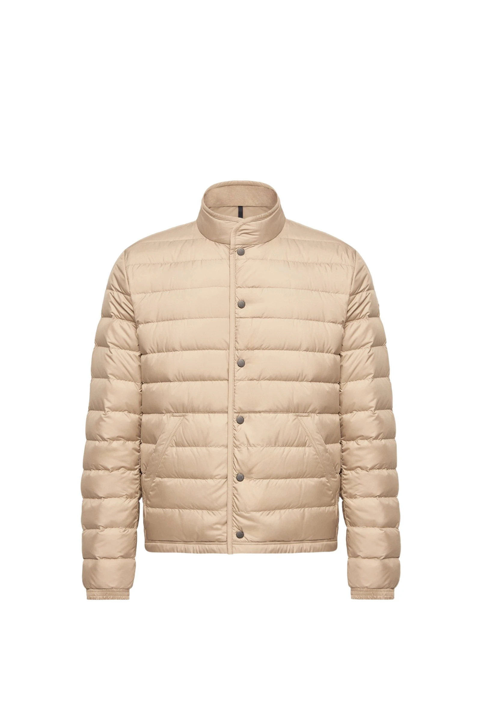 Moncler Clorin Short Down Jacket in Beige Moncler Clorin Short Down Jacket in Beige | Men's Jackets | Coveti