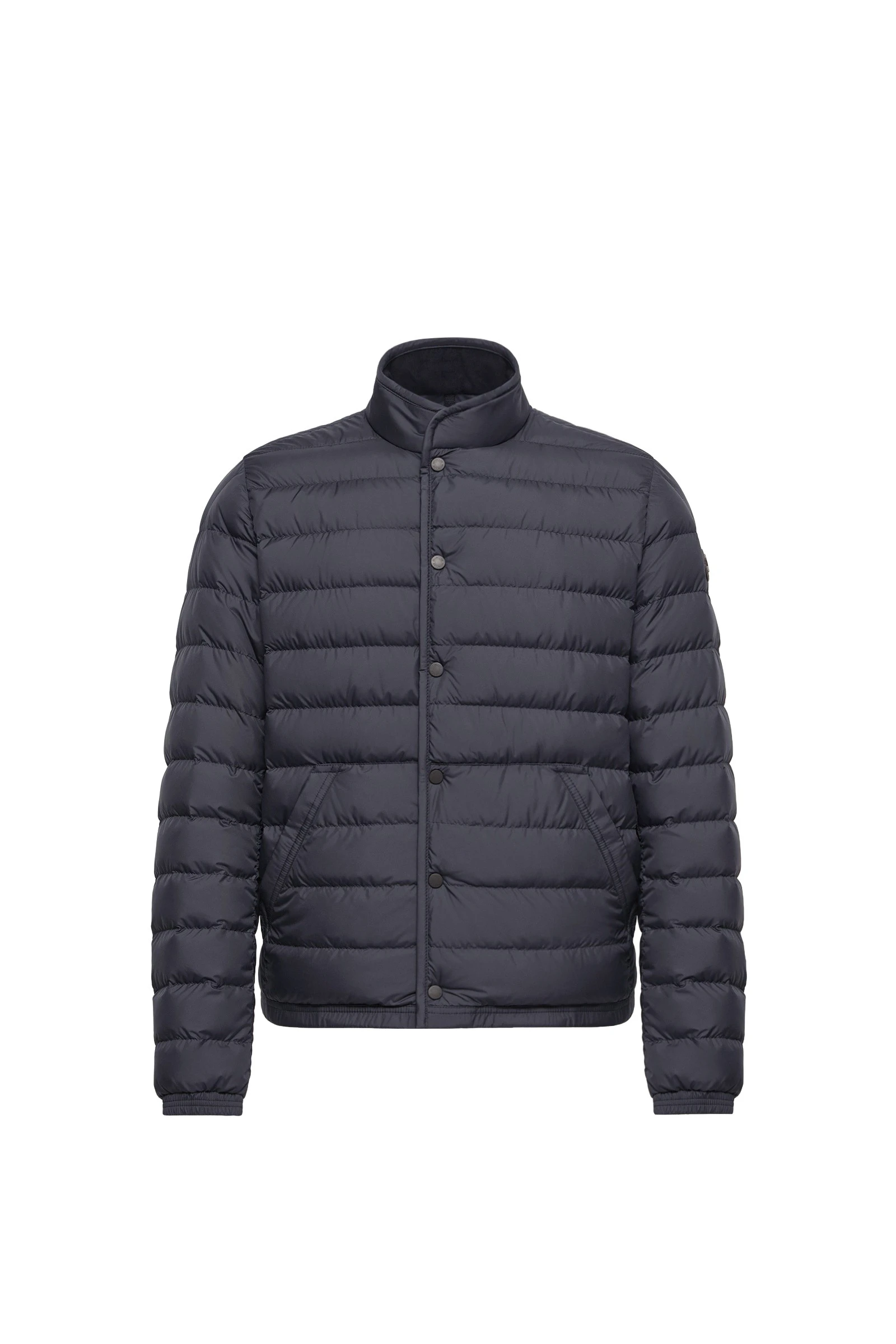 Moncler Clorin Short Down Jacket in Dark Blue Moncler Clorin Short Down Jacket in Dark Blue | Men's Jackets | Coveti