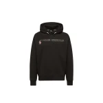 Moncler Coordinates Logo Cotton Hoodie in Black | Men's Sweatshirts | Coveti