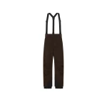Moncler Corduroy Insulated Ski Trousers in Dark Brown | Men's Skiwear | Coveti
