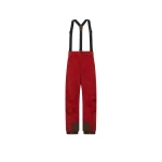 Moncler Corduroy Insulated Ski Trousers in Dark Red | Men's Skiwear | Coveti