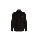Moncler Corduroy Shirt Jacket in Black | Men's Jackets | Coveti