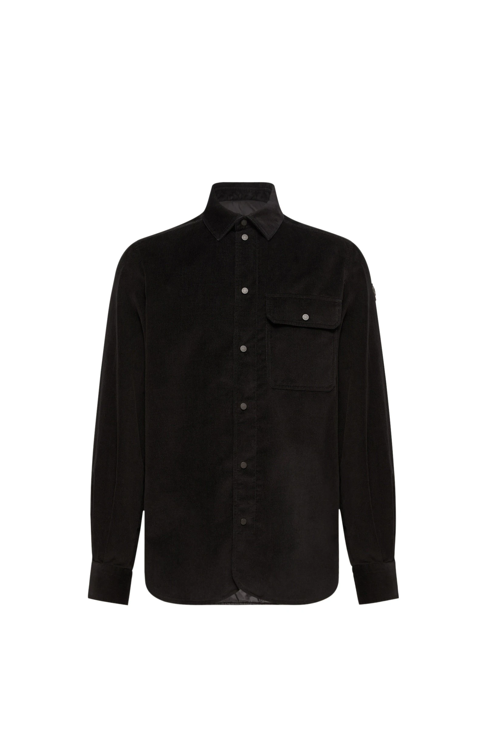 Moncler Corduroy Shirt Jacket in Black Moncler Corduroy Shirt Jacket in Black | Men's Jackets | Coveti