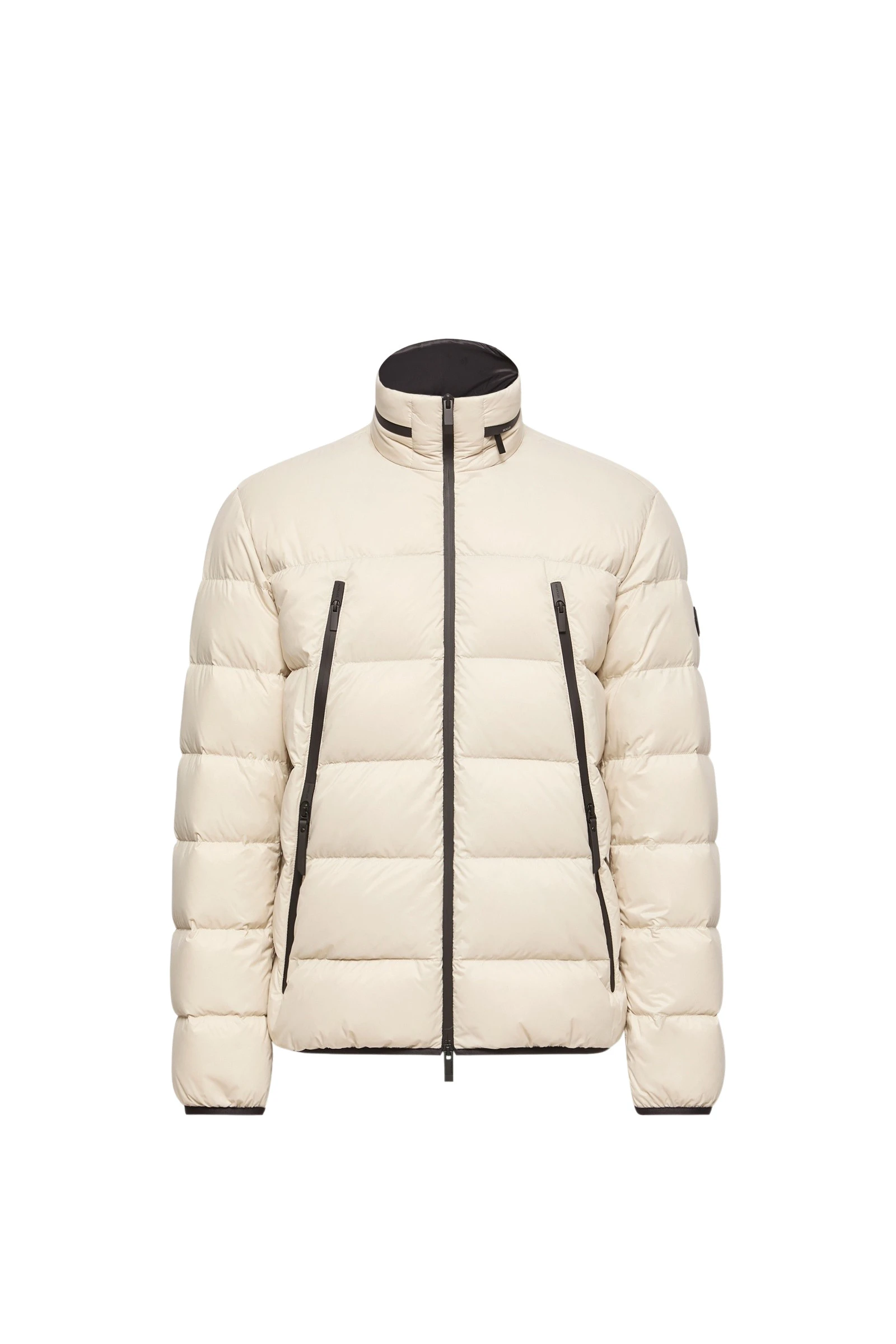 Moncler Dalalven Short Down Jacket in White Ivory Moncler Dalalven Short Down Jacket in White Ivory | Men's Jackets | Coveti