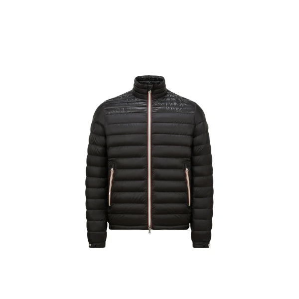Moncler Daniel Short Down Jacket in Black | Men's Jackets | Coveti