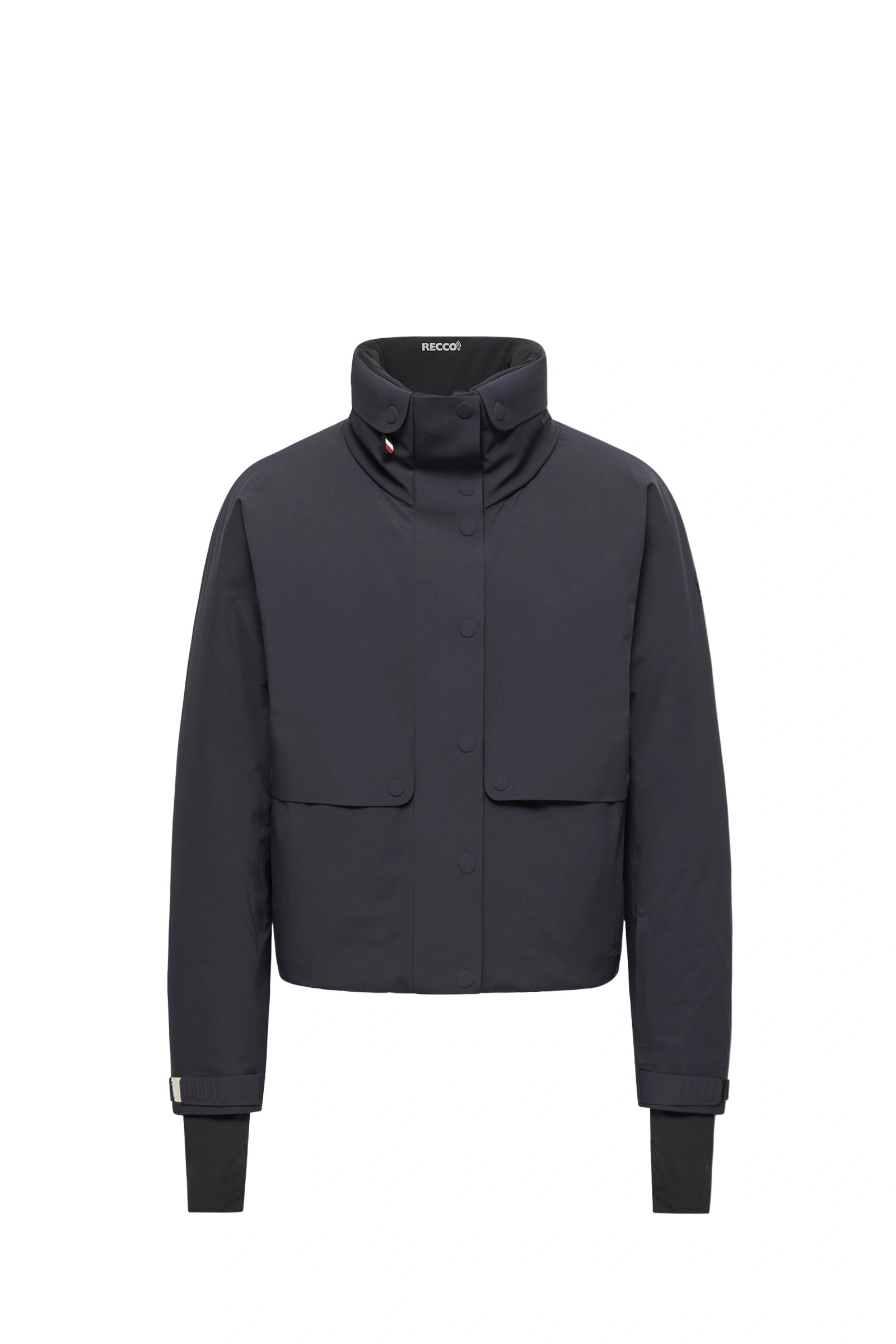 Moncler Danses Insulated Ski Jacket in Navy Blue Moncler Danses Insulated Ski Jacket in Navy Blue | Women's Ski Jackets | Coveti