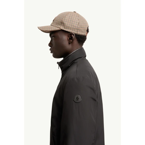 Moncler Delviane Reversible Diamond-Quilted Down Jacket in Black, view 3 | Men's Jackets | Coveti