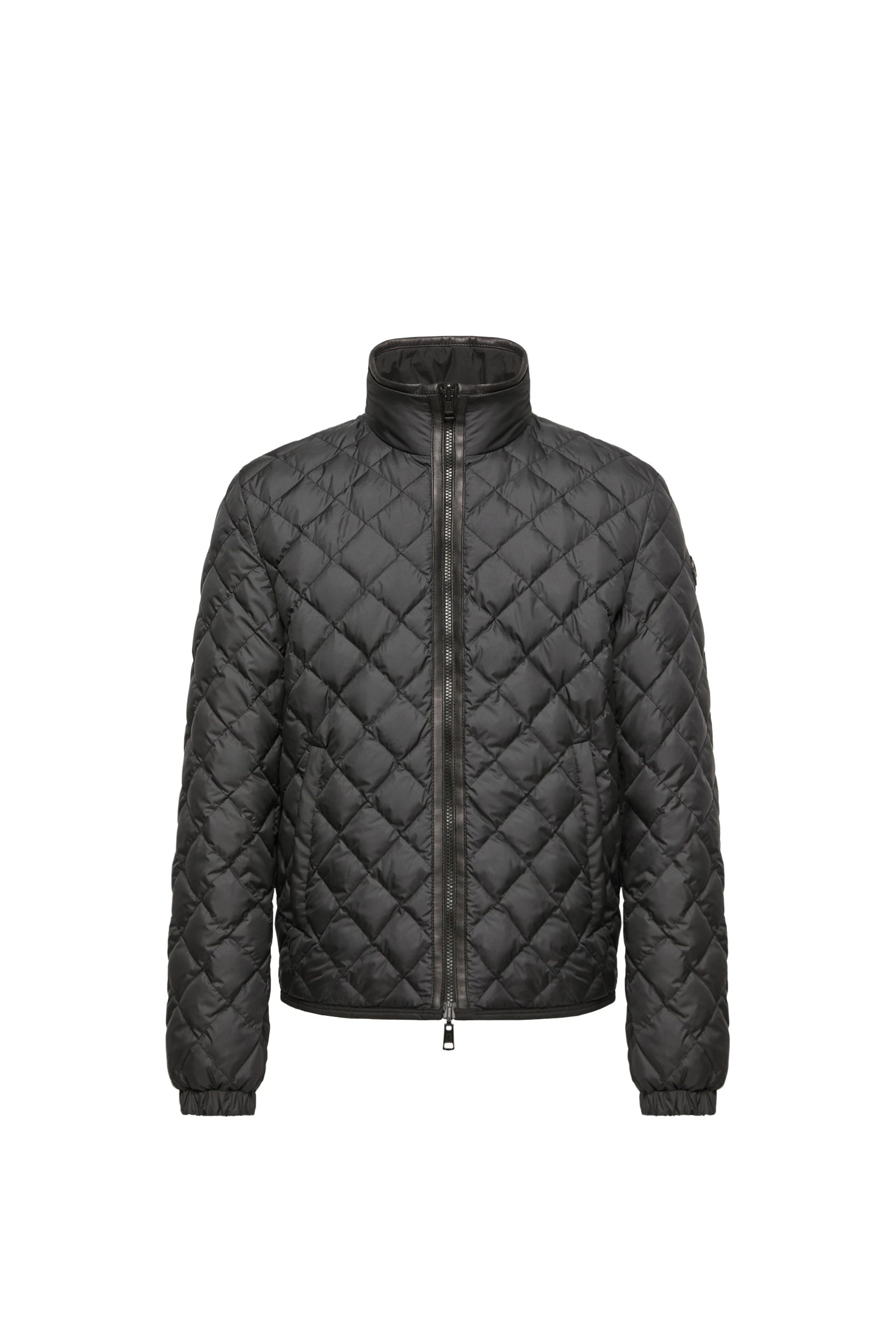 Moncler Delviane Reversible Diamond-Quilted Down Jacket in Black Moncler Delviane Reversible Diamond-Quilted Down Jacket in Black | Men's Jackets | Coveti