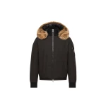 Moncler Drelisca Hooded Down Parka Jacket in Black | Men's Jackets | Coveti