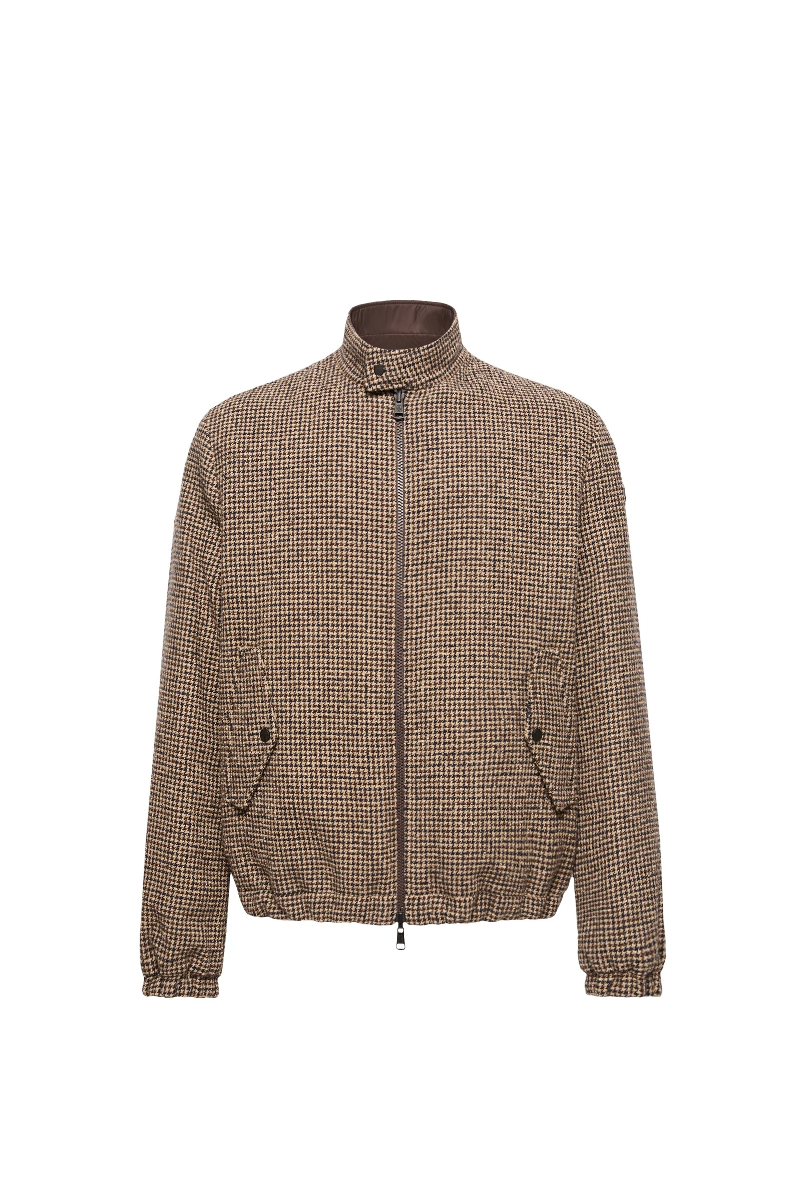 Moncler Ebrodel Reversible Down Shirt Jacket in Brown Moncler Ebrodel Reversible Down Shirt Jacket in Brown | Men's Jackets | Coveti