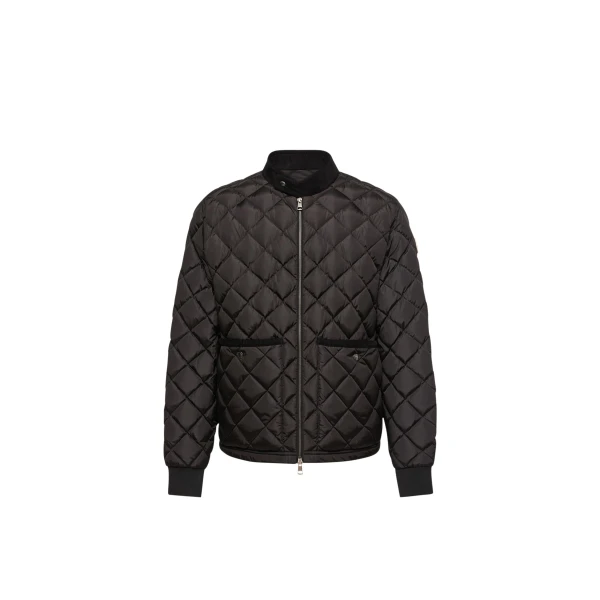 Moncler Eclal Short Down Jacket in Black | Men's Jackets | Coveti