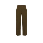 Moncler Embossed Logo Track Pants in Olive Green | Men's Trousers | Coveti
