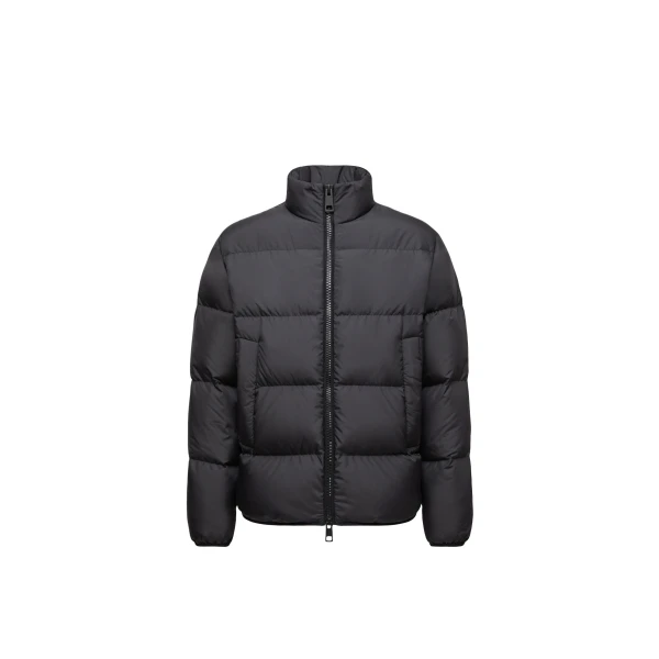 Moncler Erterle Short Down Jacket in Black | Men's Jackets | Coveti