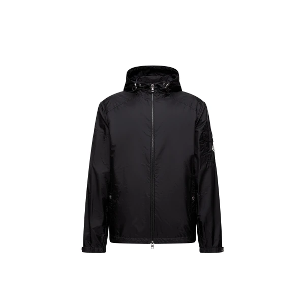 Moncler Etiache Hooded Jacket in Black | Men's Jackets | Coveti