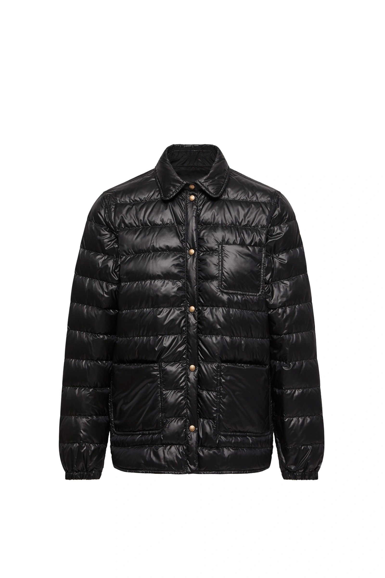 Moncler Fouine Down Shirt Jacket in Black Moncler Fouine Down Shirt Jacket in Black | Women's Puffer Jackets | Coveti