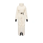 Moncler Fringe-Trimmed Ski Suit in White | Women's Ski Suits | Coveti