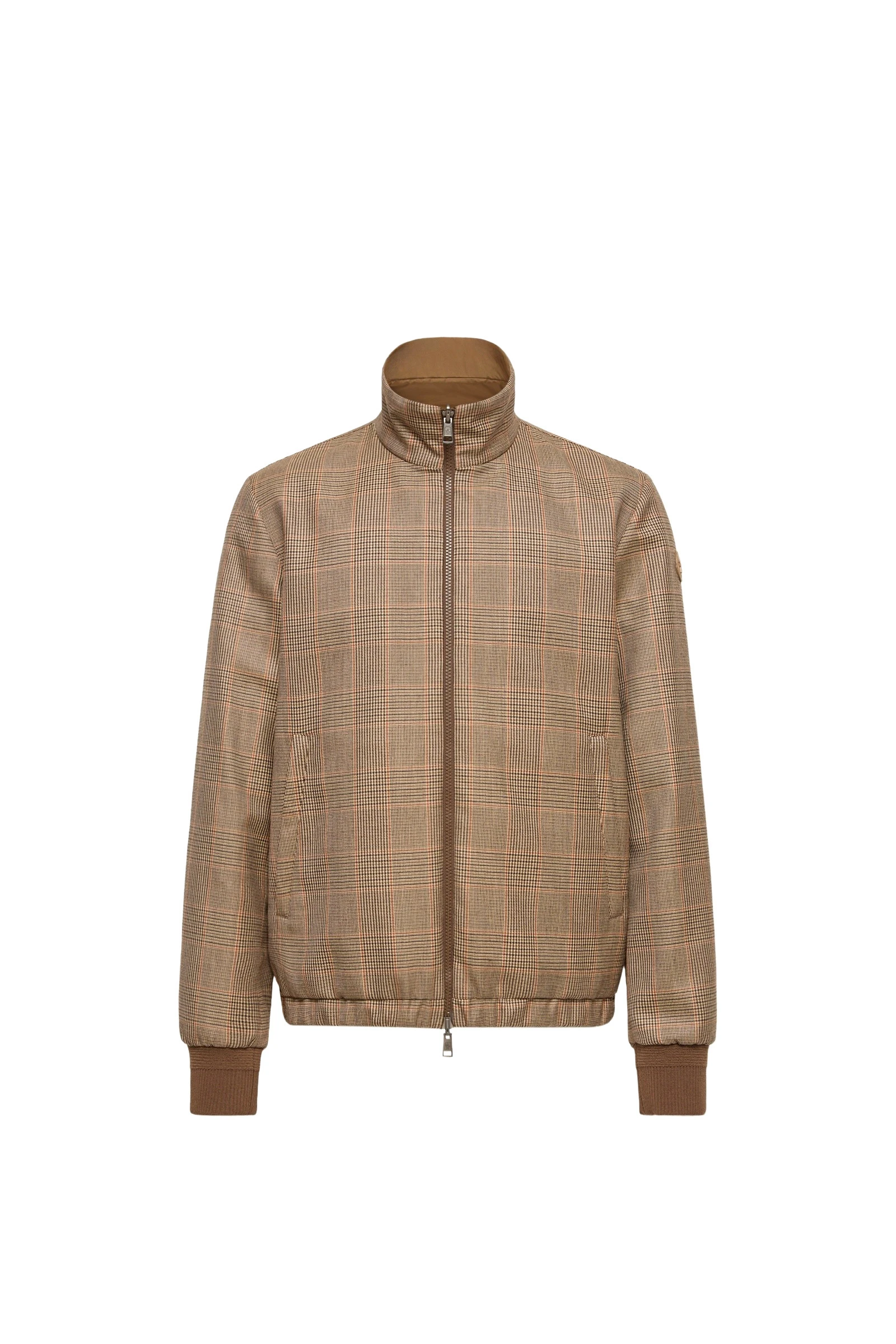 Moncler Frothive Reversible Wool Jacket in Beige & Brown Moncler Frothive Reversible Wool Jacket in Beige & Brown | Men's Jackets | Coveti