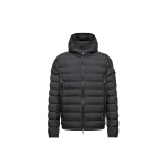 Moncler Galion Hooded Short Down Jacket in Black Moncler Galion Hooded Short Down Jacket in Black | Men's Jackets | Coveti