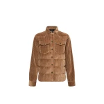 Moncler Gelt Corduroy Down Shirt Jacket in Light Brown Moncler Gelt Corduroy Down Shirt Jacket in Light Brown | Men's Jackets | Coveti