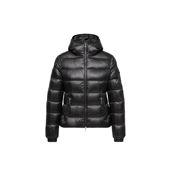 Glesse Hooded Short Down Jacket in Black
