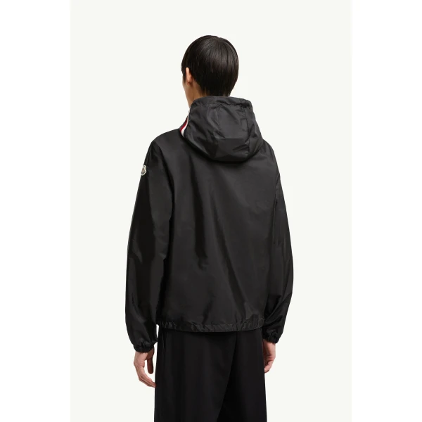 Moncler Grimpeurs Hooded Jacket in Black, view 5 | Men's Jackets | Coveti