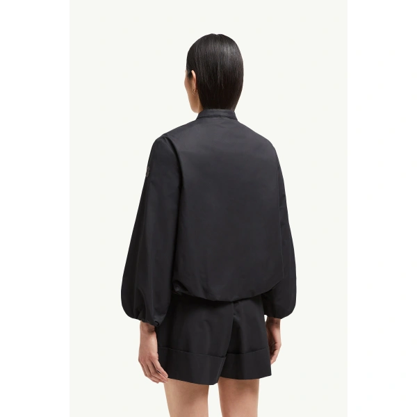Moncler Gruissan Jacket in Black, view 5 | Women's Bomber Jackets | Coveti