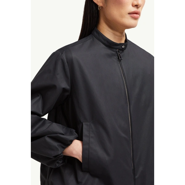 Moncler Gruissan Jacket in Black, view 6 | Women's Bomber Jackets | Coveti