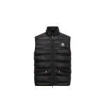 Moncler Gui Packable Down Gilet in Black Moncler Gui Packable Down Gilet in Black | Men's Jackets | Coveti