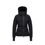 Moncler Guyane Hooded Insulated Ski Jacket in Black | Women's Ski Jackets | Coveti