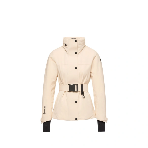 Hainets Insulated Ski Jacket in White Ivory