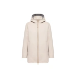 Moncler Hemiptere 3-in-1 Hooded Wool & Cashmere Down Jacket in Light Beige | Women's Puffer Jackets | Coveti