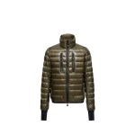 Moncler Hers Packable Insulated Ski Jacket in Olive Green | Men's Skiwear | Coveti