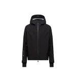 Moncler Hinterburgs Hooded GORE-TEX Ski Shell Jacket in Black | Men's Skiwear | Coveti