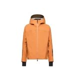 Moncler Hinterburgs Hooded GORE-TEX Ski Shell Jacket in Orange | Men's Skiwear | Coveti
