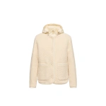 Moncler Hylesine 3-in-1 Wool & Cotton Blend Short Down Jacket in White Ivory | Women's Puffer Jackets | Coveti