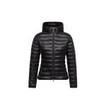 Moncler Igelhood Short Down Jacket in Black | Women's Puffer Jackets | Coveti